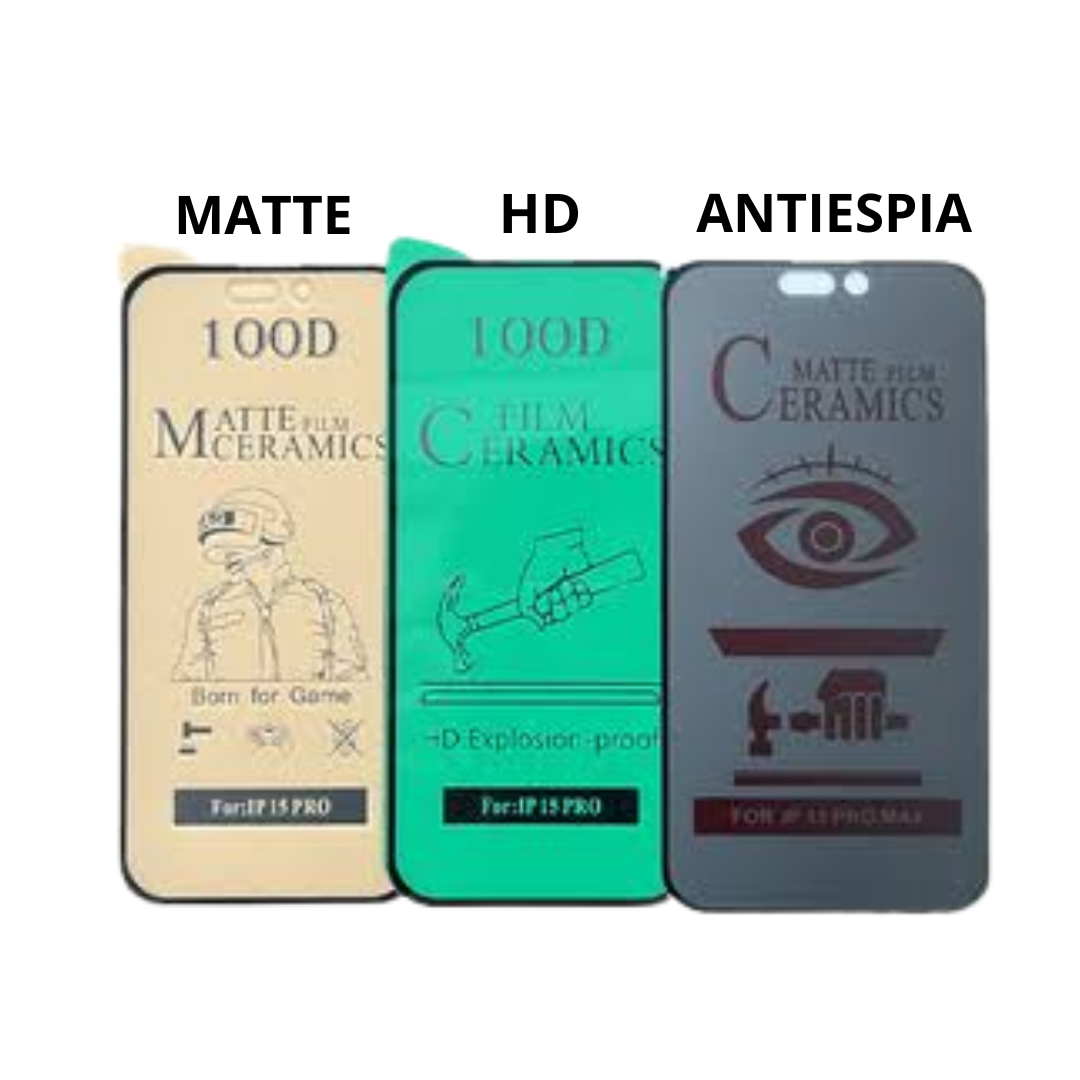 PROTECTOR DE PANTALLA CERAMICA PARA CELULAR 