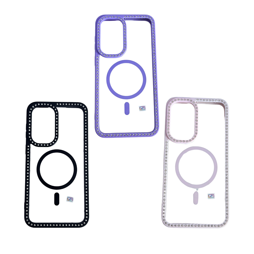 FUNDA ARTEMISA TRANSPARENTE MAGSAFE (PIEDRA) PARA SAMSUNG