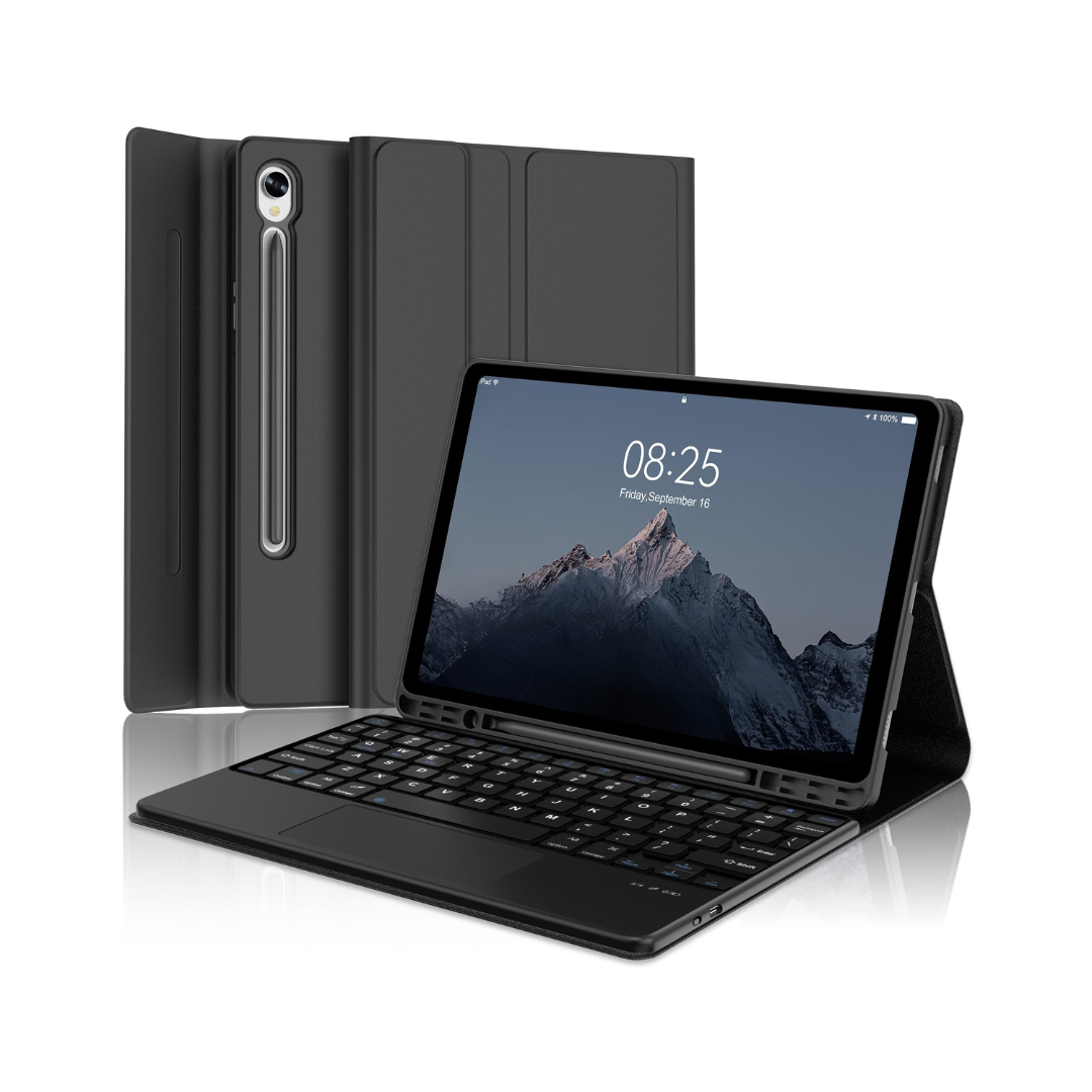 FUNDA SMART COVER CON TECLADO TOUCH PARA TAB SAMSUNG S9+/S9FE+/s10+ 12.4