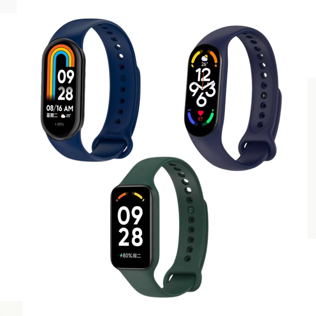 CORREA PARA XIAOMI SMARTBAND DE SILICONA 