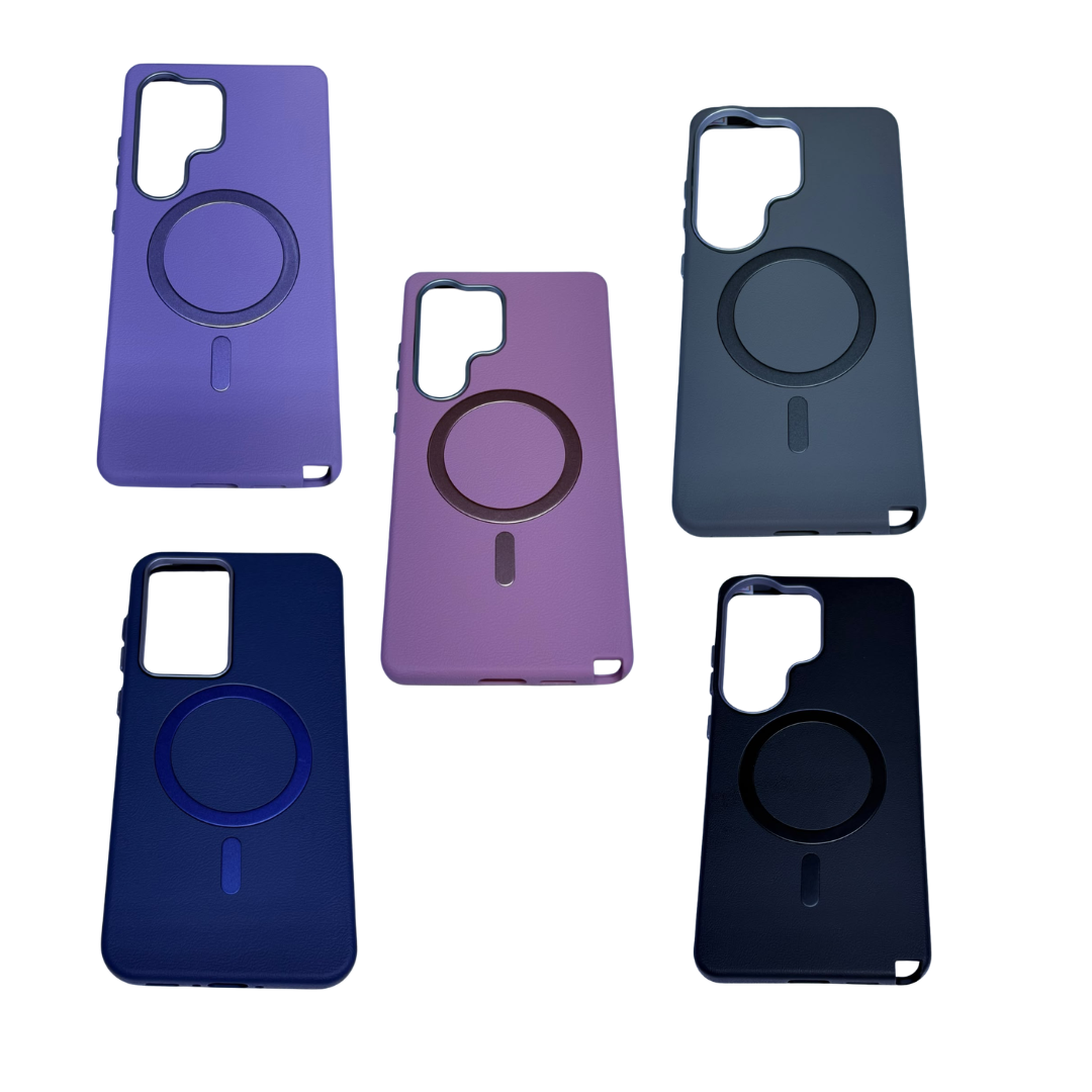 FUNDA DE CUERO CON MAGSAFE PARA SAMSUNG