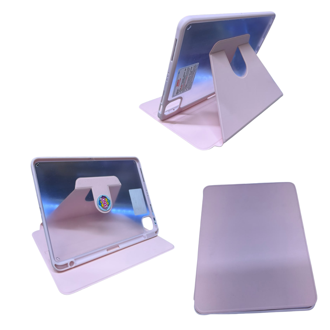 FUNDA SMART COVER TRANSPARENTE GIRATORIO PARA AIR 11 M2 2024 / M3 2025 / M4  2026